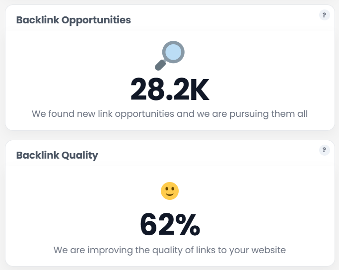 We find backlink opportunities then build them all for you automatically. Overflow Cafe is the best SEO app for Shopify